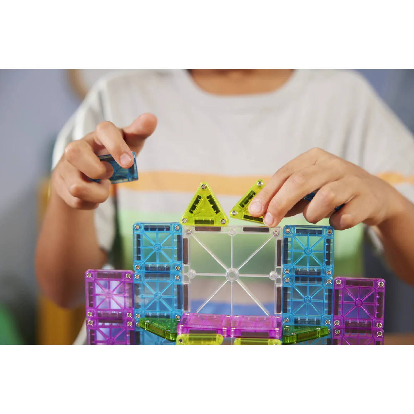 MAGT-254055TS@MAGNA-TILES MicroMAGS Travel Set Deluxe