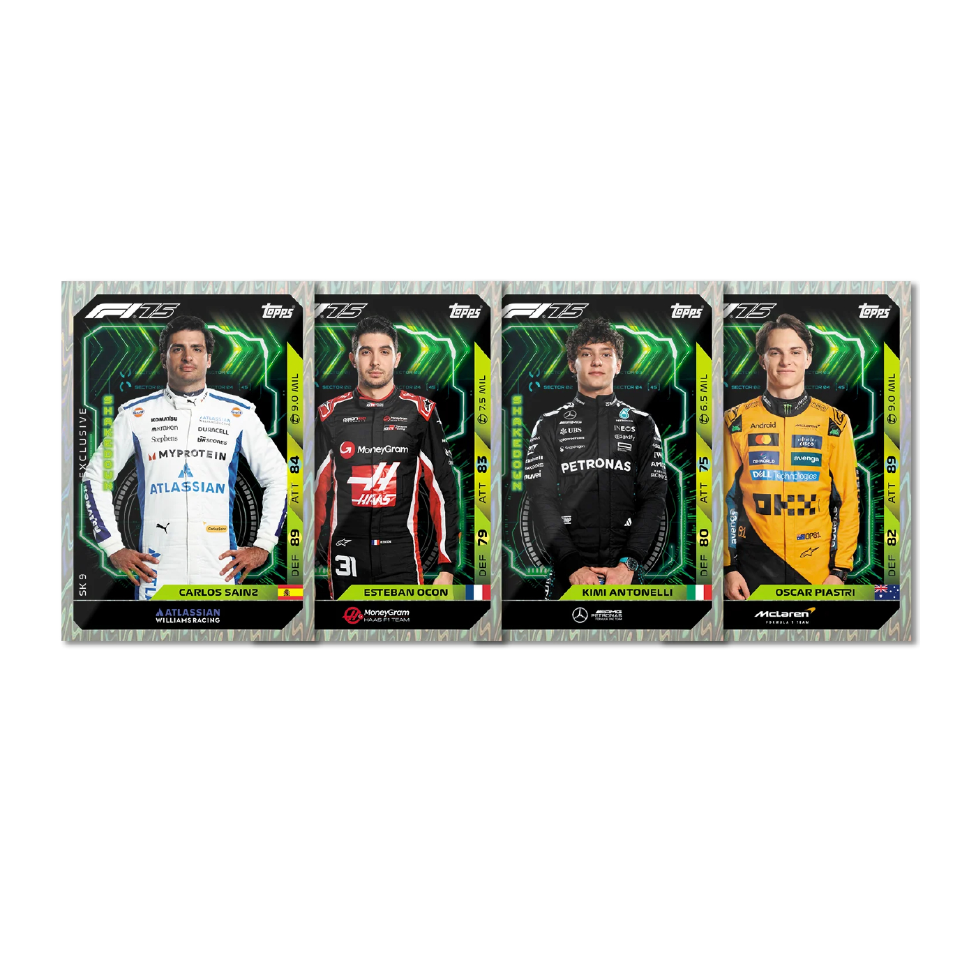 Topps Turbo Attax Formula 1® 2025 - 超級鐵盒