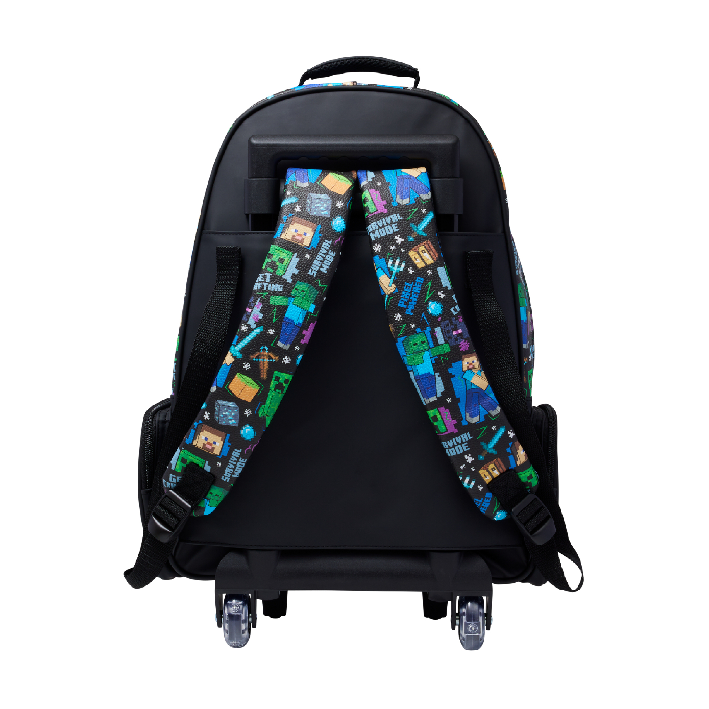 Minecraft Trolley Backpack(BLACK)