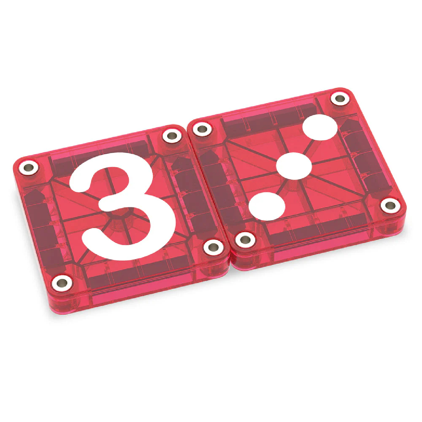 MAGNA-TILES microMAGS Learn Numbers 56 Piece Set