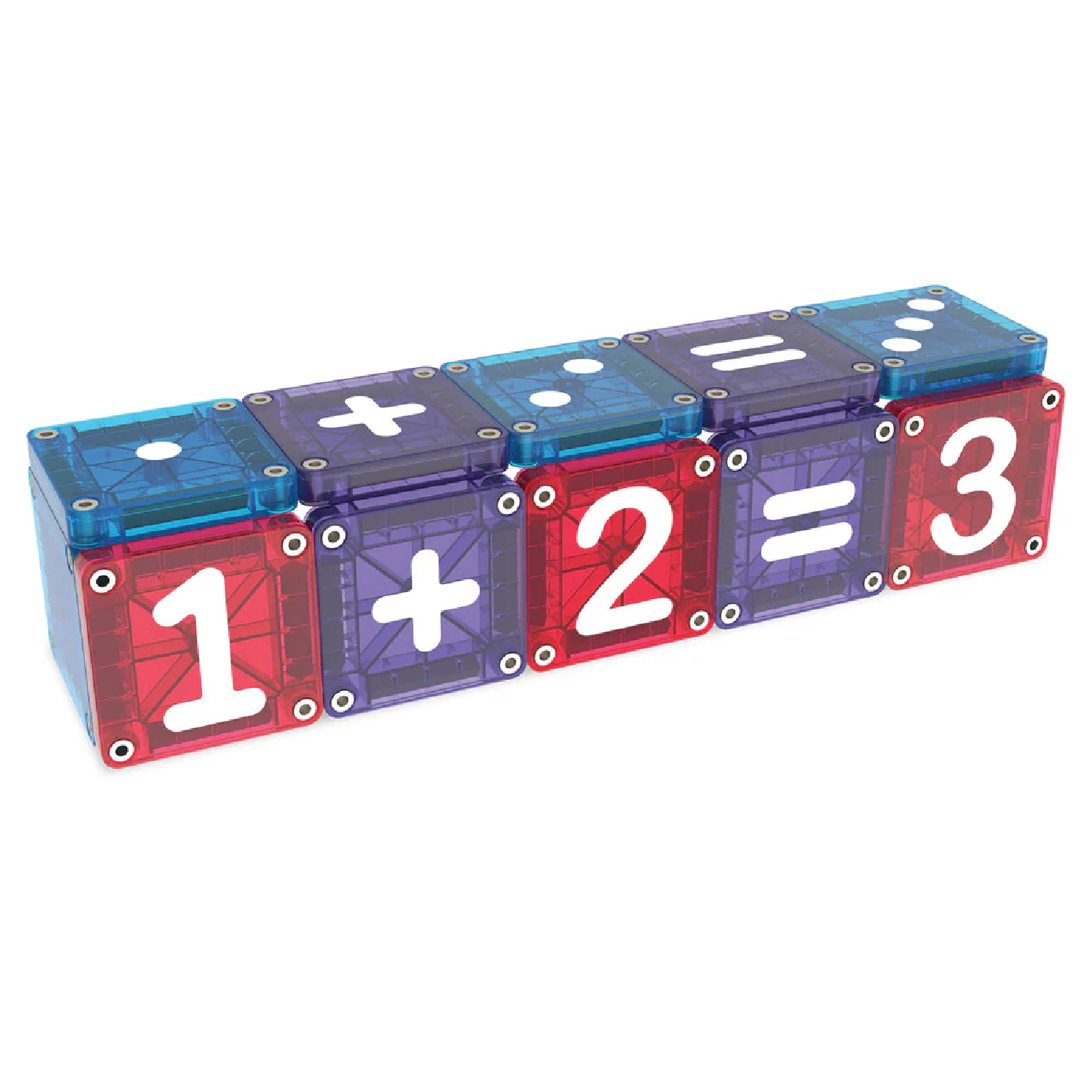 MAGNA-TILES microMAGS Learn Numbers 56 Piece Set