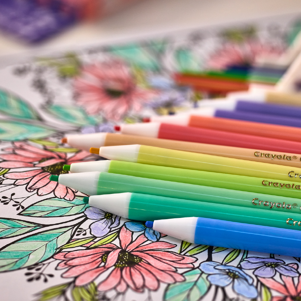12 Ct & 24 Refills CLICKS Mechanical Colored Pencils, Pastel