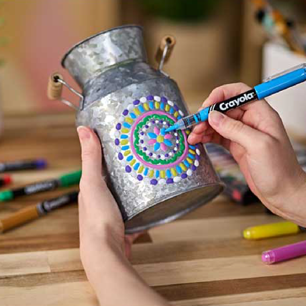 10 Ct Brush Acrylic Paint Markers