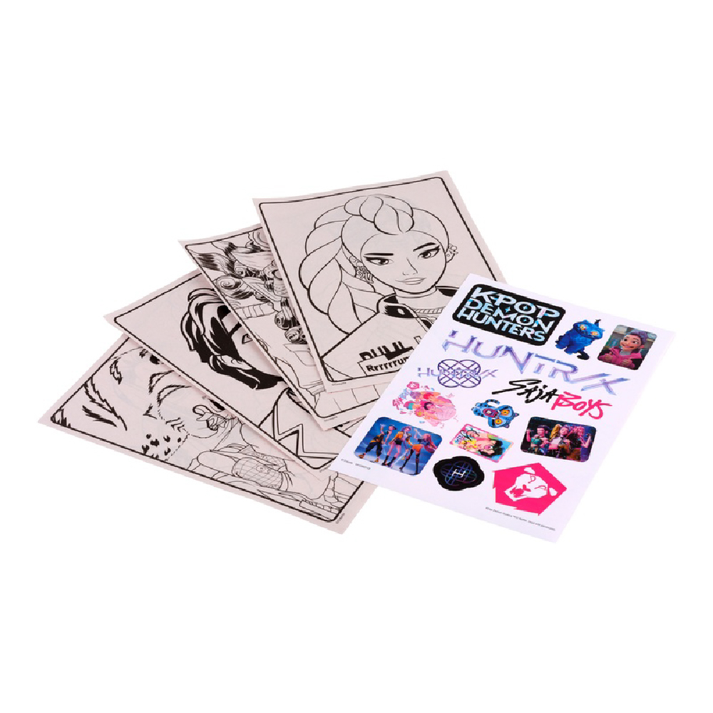 96Pg Coloring Book, KPop Demon Hunters