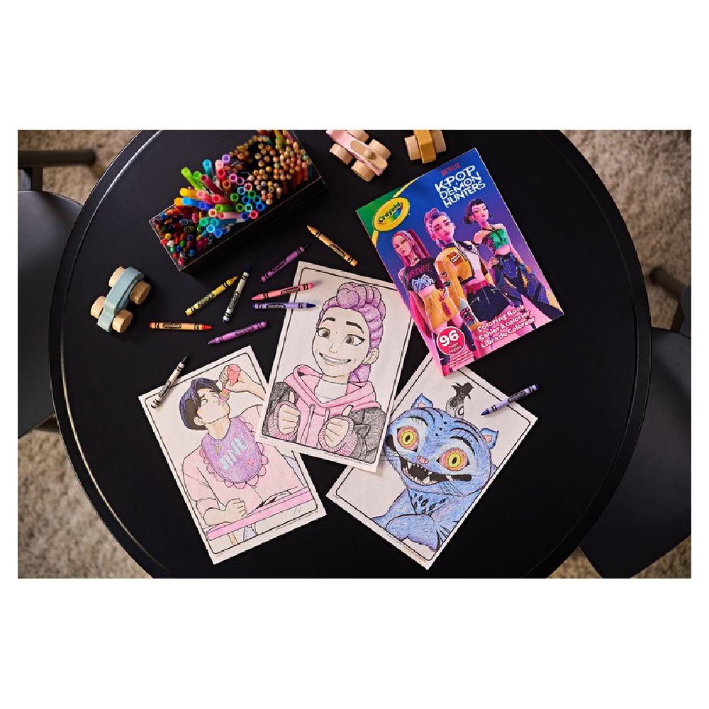 96Pg Coloring Book, KPop Demon Hunters