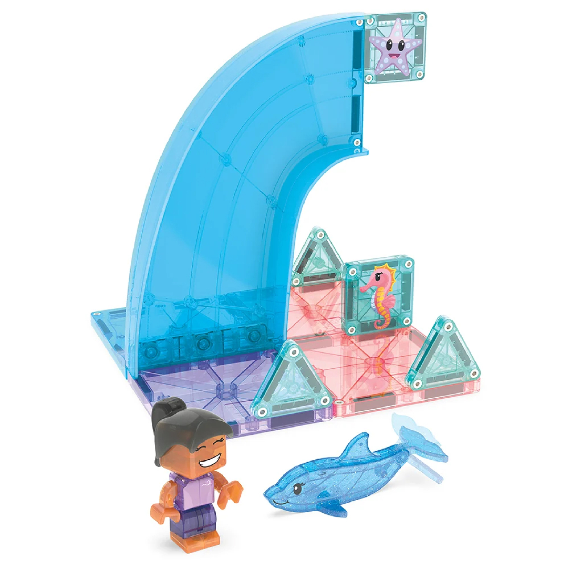 MAGNA-TILES Dolphin Bay 13 Piece Set