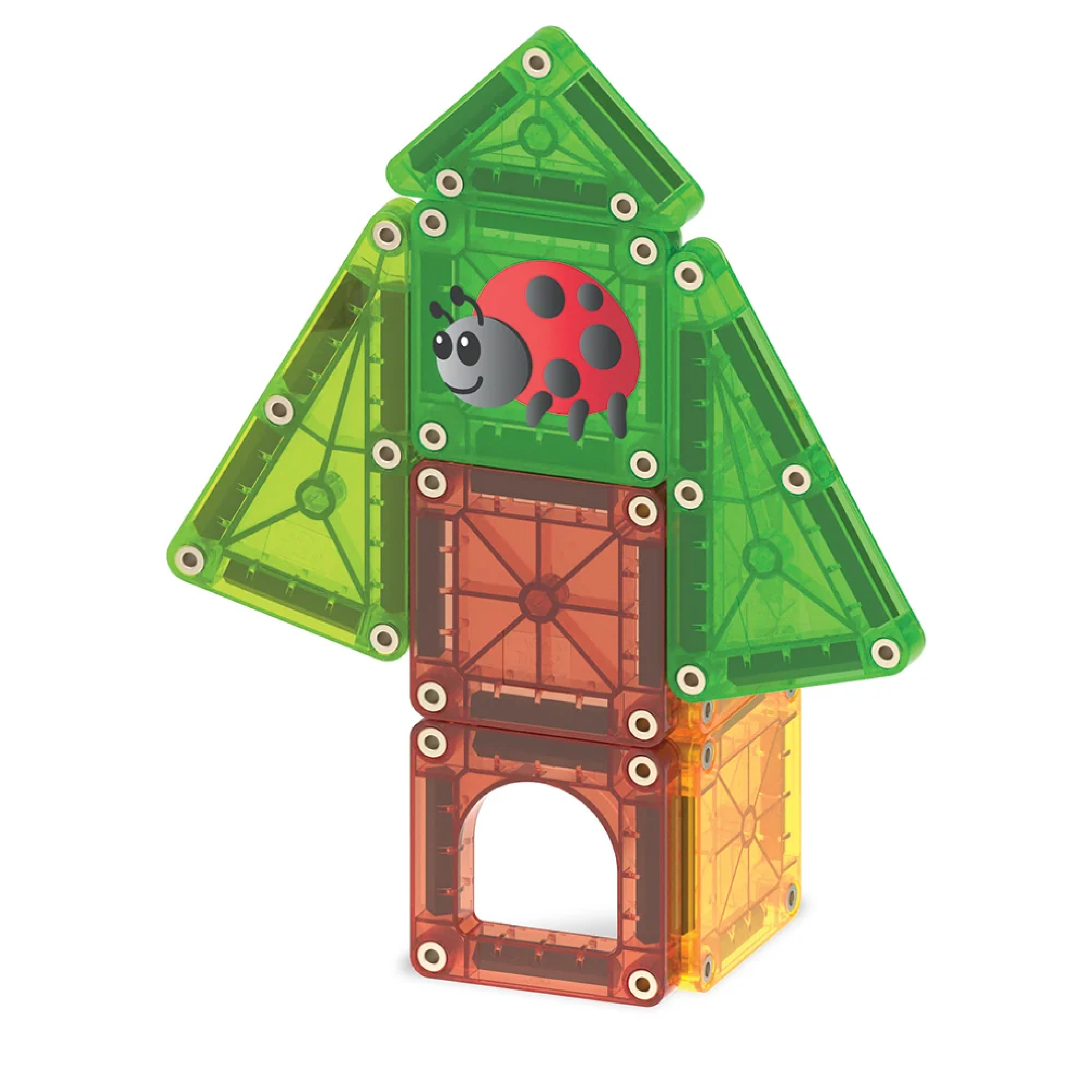 MAGNA-TILES microMAGS Tree House 24 Piece Travel Set