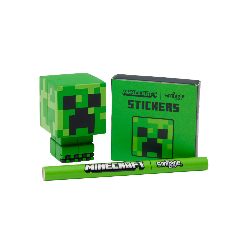 Minecraft Eraser Budz Stationery Blind Bag