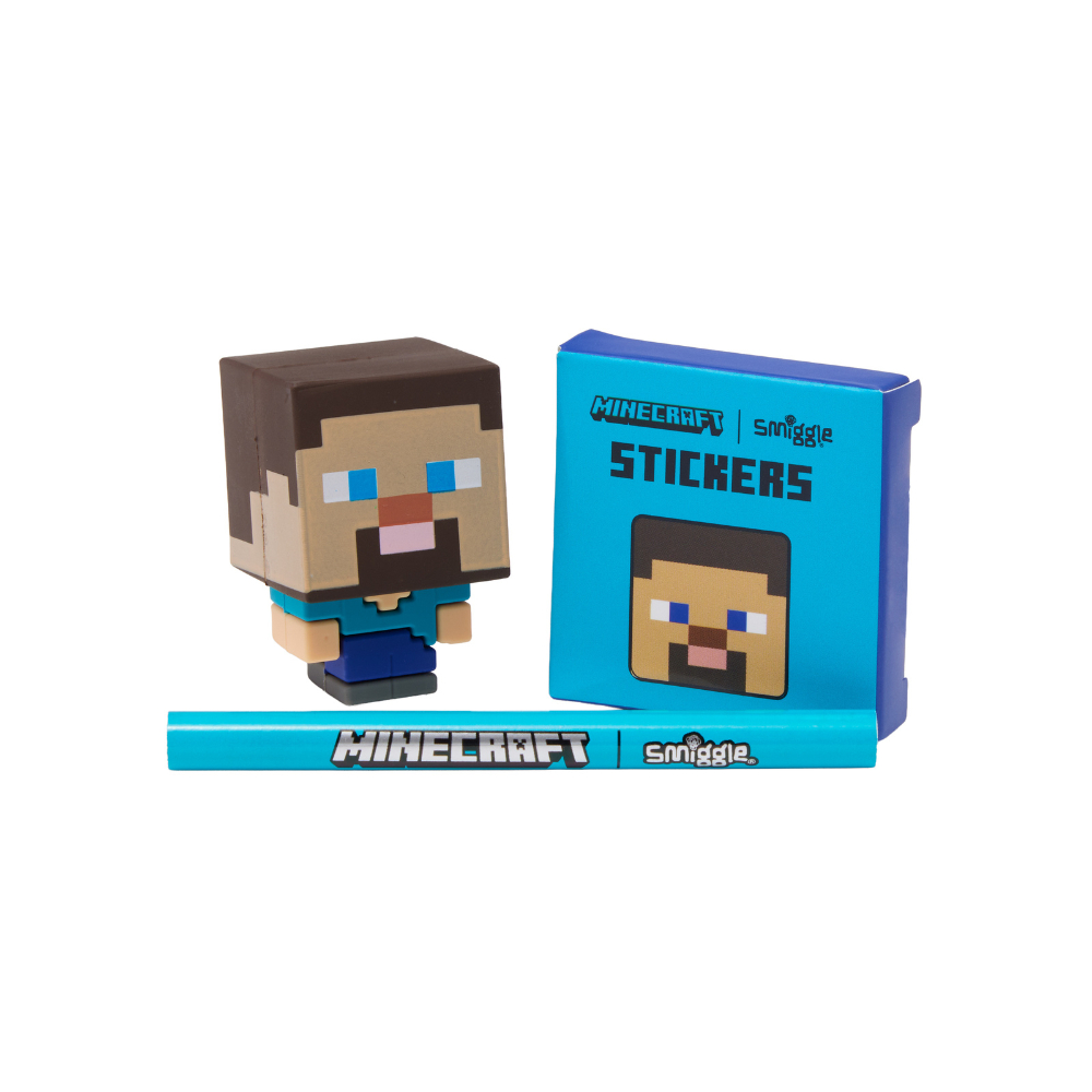 Minecraft Eraser Budz Stationery Blind Bag