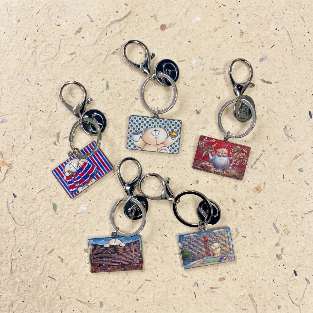 Forever Friends Keychain (Dim sum)