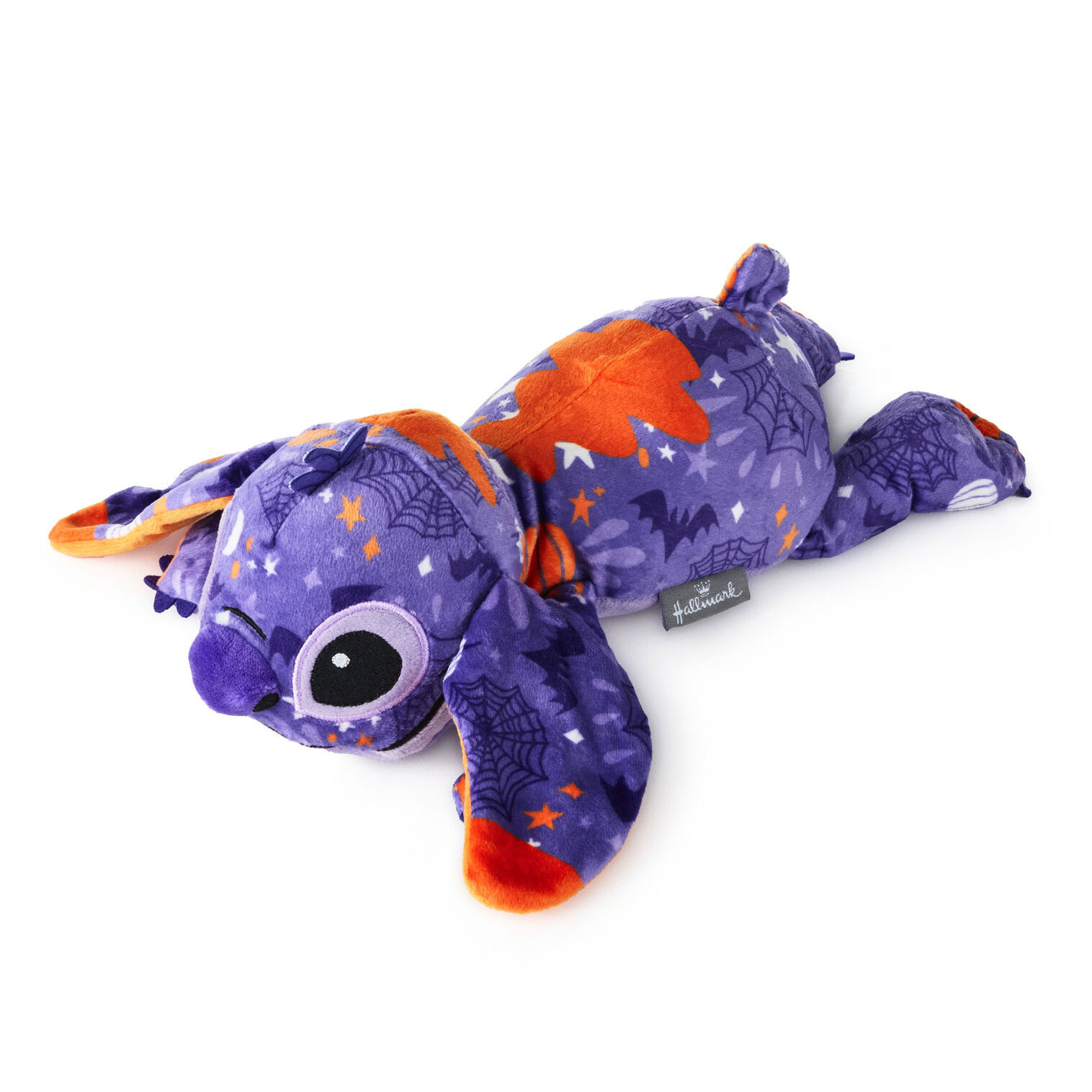 Disney Stitch Pumpkins and Bats Floppy Plush