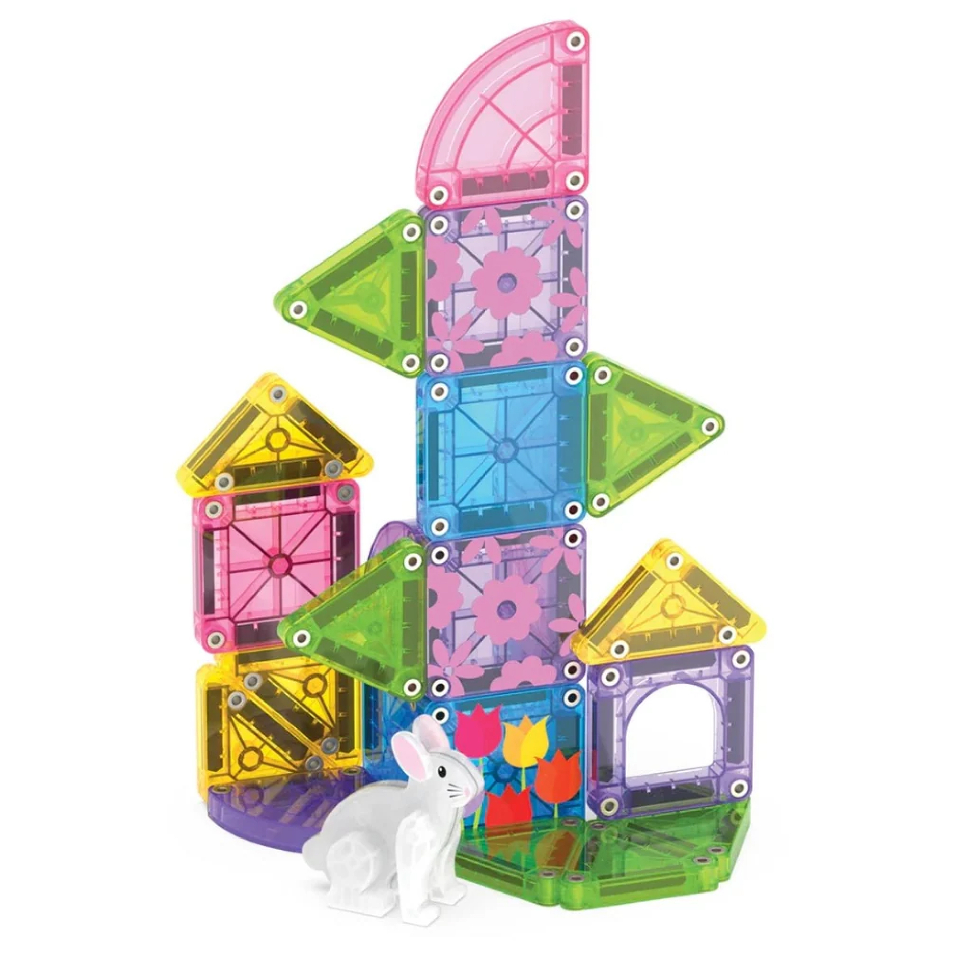 MAGT-264024SG@MAGNA-TILES Travel Set - Spring Garden